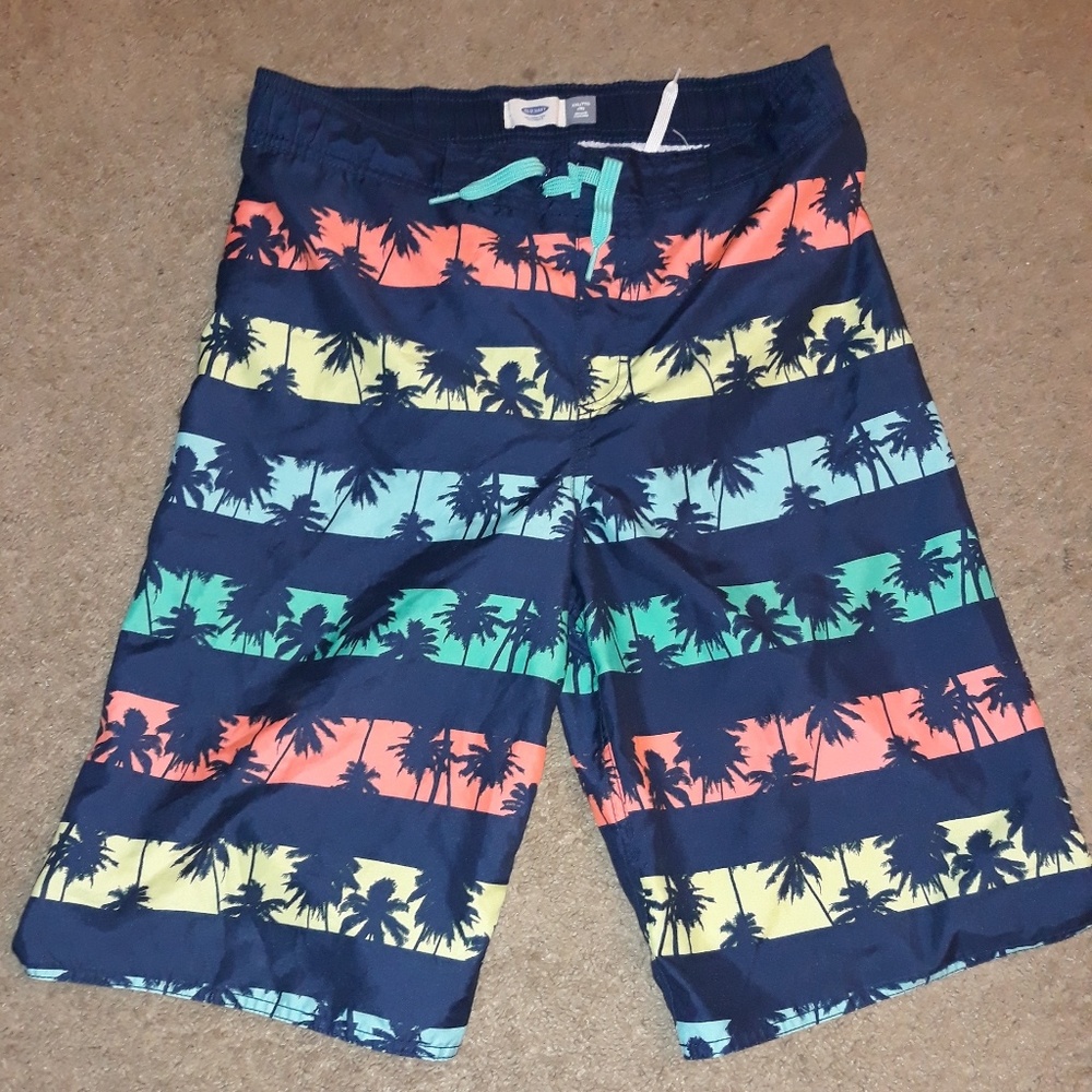 Old Navy Palm Tree Swimshorts